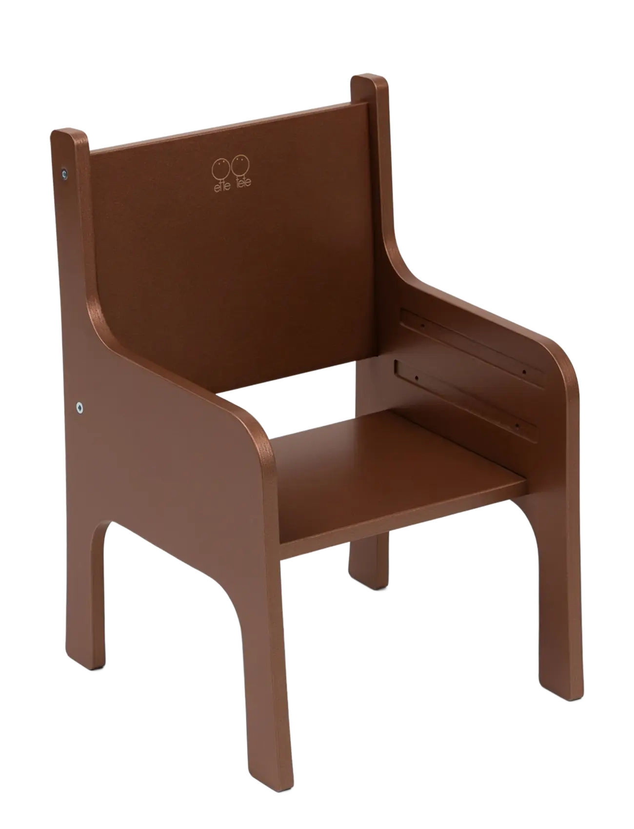 Ette Tete Tulla Adjustable Height Chair, Stol & Stools, Brun, Str: ONE SIZE