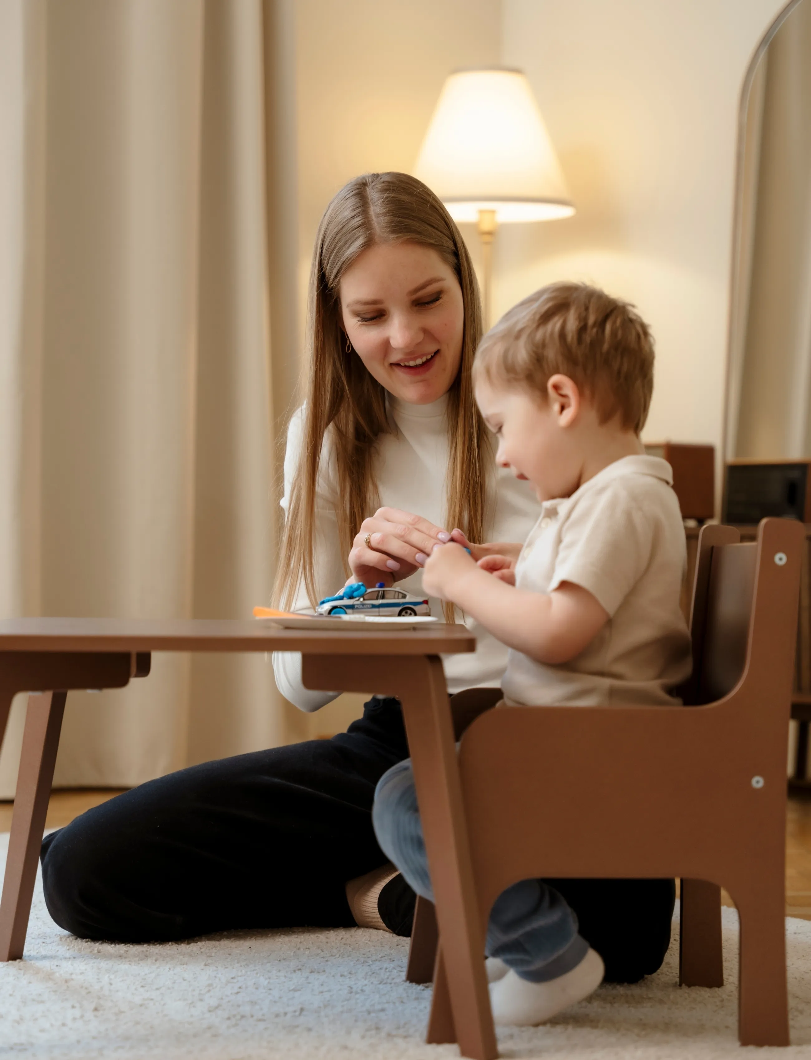 Ette Tete - Tulla Adjustable height chair - stühle & hocker - mocha - 3