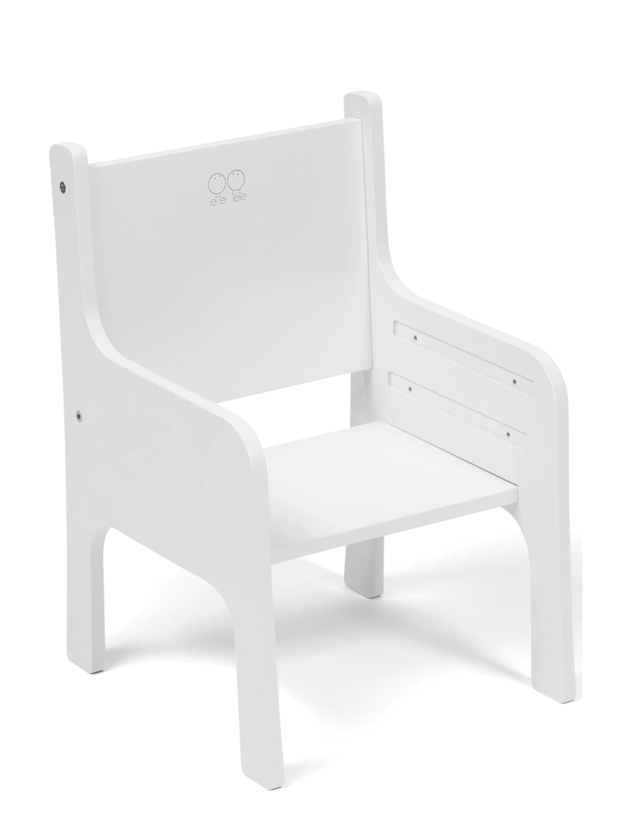 Ette Tete Tulla Adjustable Height Chair, Stol & Stools, Hvid, Str: ONE SIZE