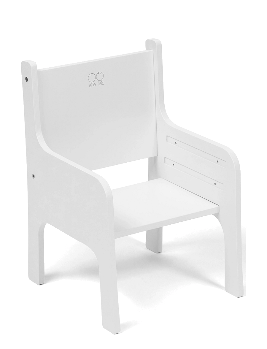 Ette Tete - Tulla Adjustable height chair - stühle & hocker - white - 1