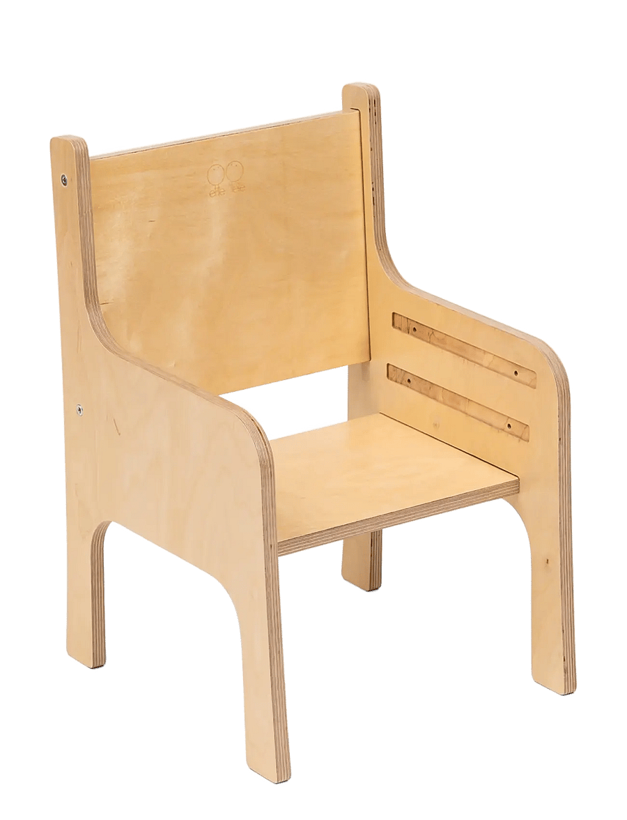 Ette Tete - Tulla Adjustable height chair - stole & skamler - wooden - 1