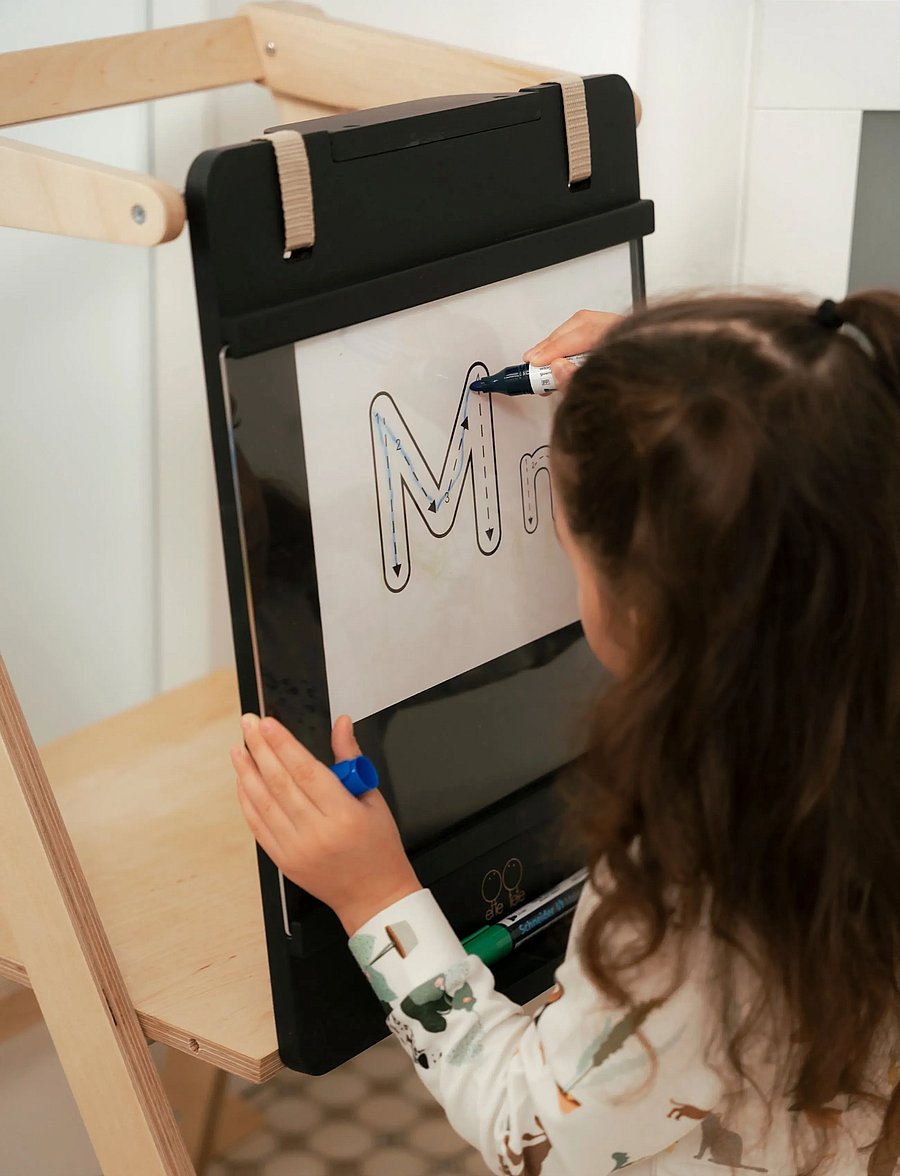 Ette Tete - Double-sided Drawing Blackboard - zeichenbretter - black - 0