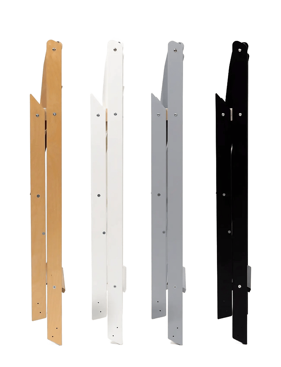 Ette Tete - STEP'n'FOLD Foldable Helper Tower - læringsstårn - black - 2