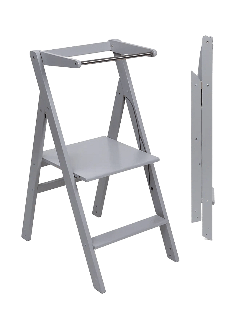 Ette Tete - STEP'n'FOLD Foldable Helper Tower - læringsstårn - grey - 1