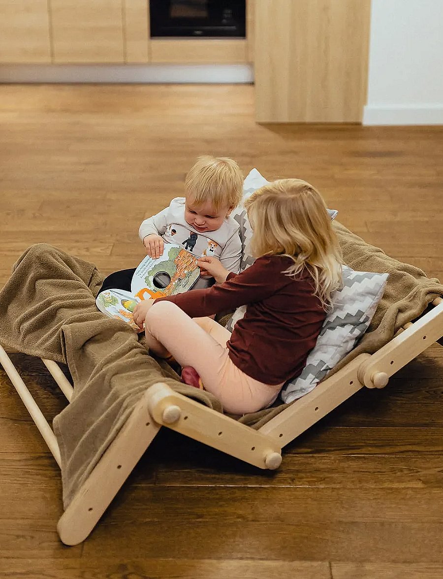 Ette Tete - FIPITRI® 5-segment Climbing Frame - motoriske møbler - wooden/ without a ramp - 3