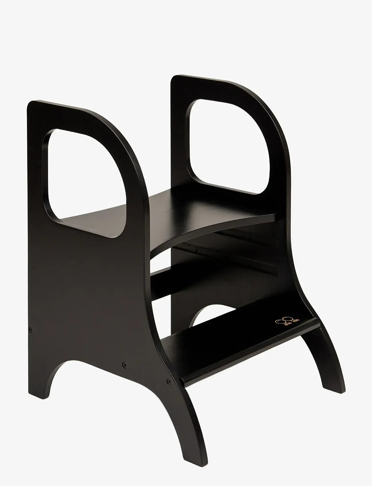 Ette Tete - Adjustable step stool "Miimo" - lernturm - black - 1