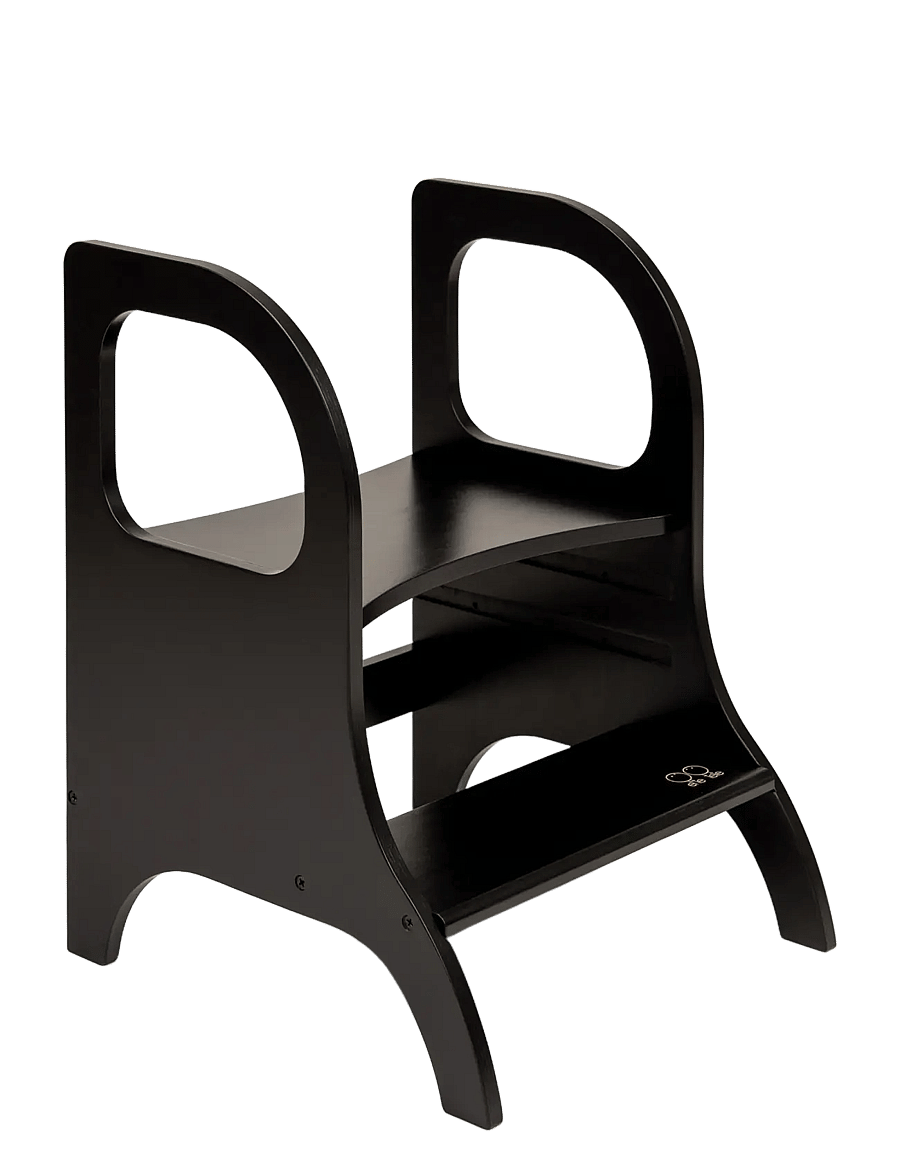 Ette Tete - MIIMO® Adjustable Height Step Stool - oppimistorni - black - 1