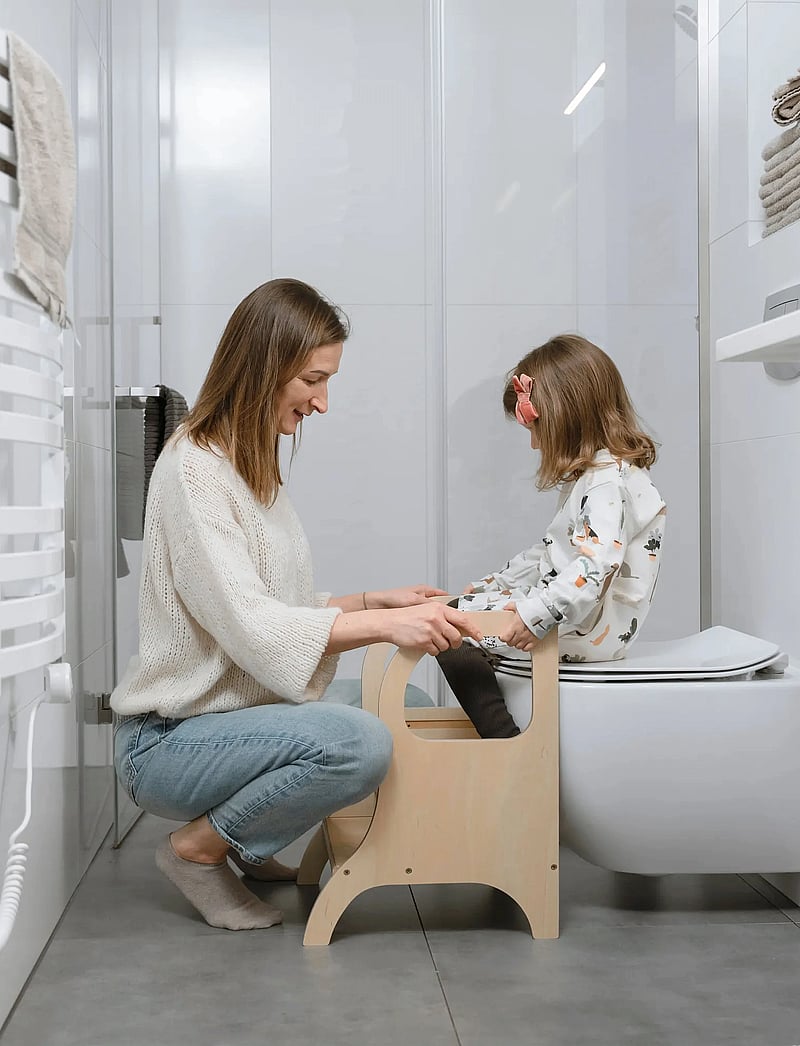 Ette Tete - Adjustable step stool "Miimo" - lernturm - black - 4