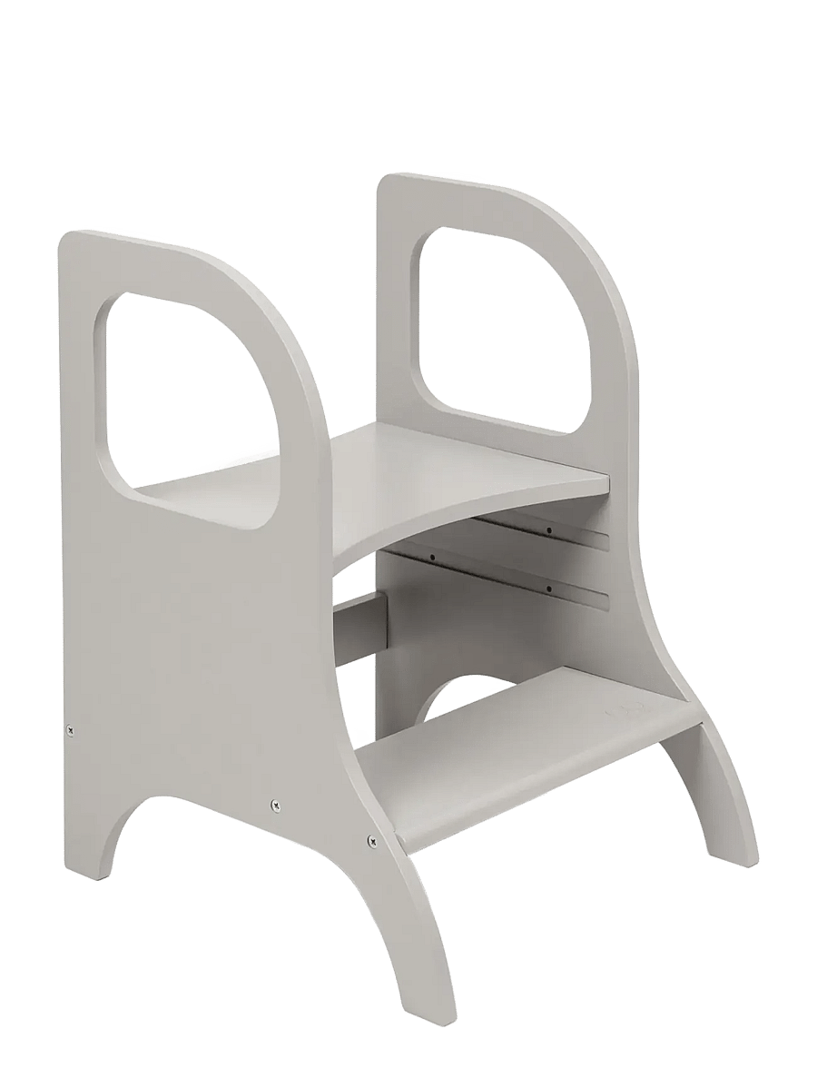 Ette Tete - MIIMO® Adjustable Height Step Stool - lærdómsturn - grey - 1