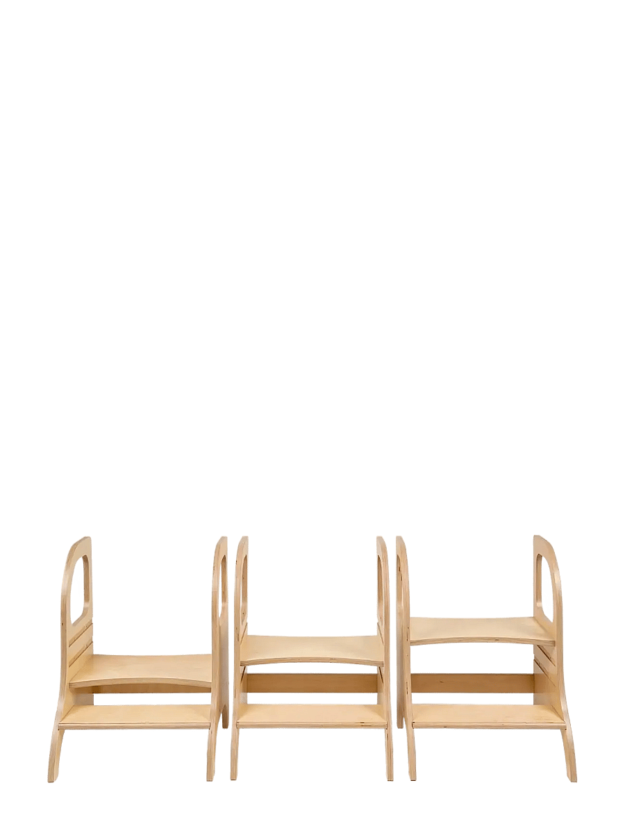Ette Tete - MIIMO® Adjustable Height Step Stool - lærdómsturn - grey - 4