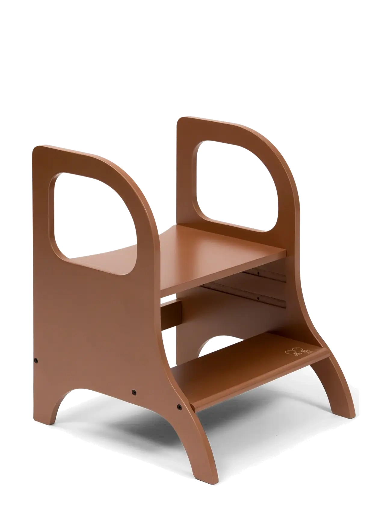 Ette Tete Miimo Adjustable Height Step Stool, Motor Skills Furniture, Brun, Str: ONE SIZE