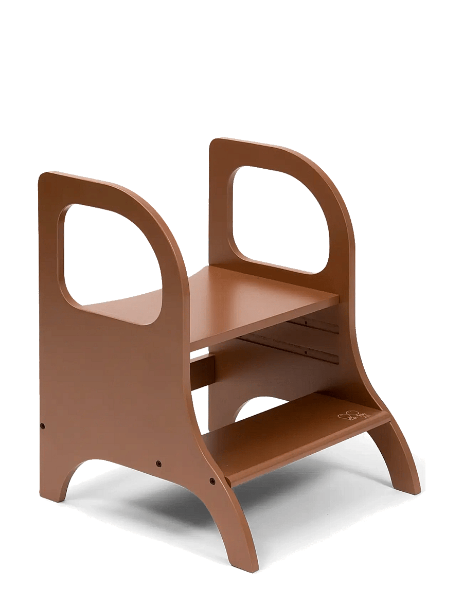 Ette Tete - MIIMO® Adjustable Height Step Stool - læringsstårn - mocha - 1