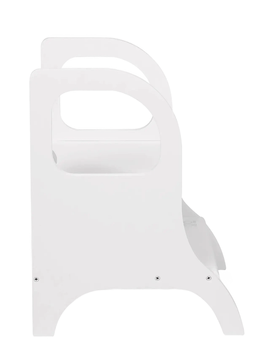 Ette Tete - MIIMO® Adjustable Height Step Stool - læringsstårn - white - 2