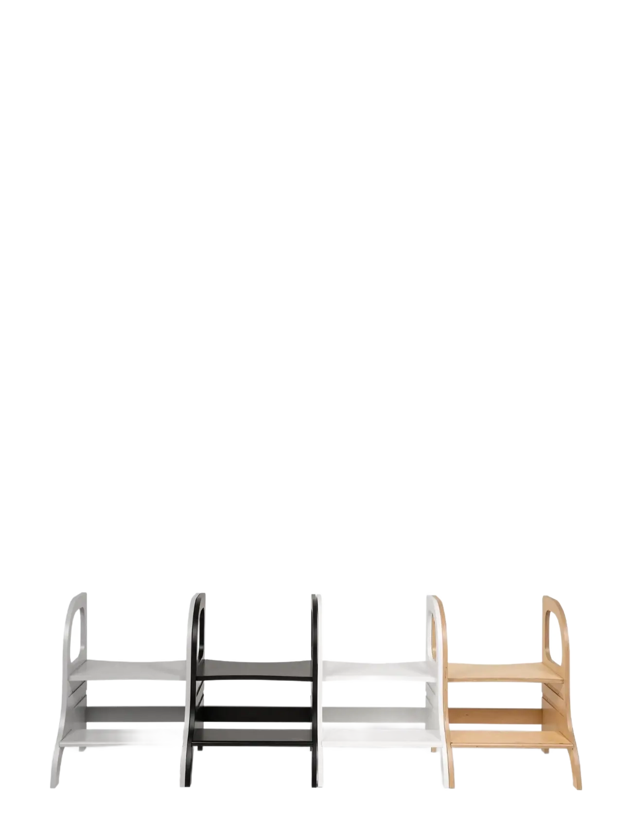 Ette Tete - MIIMO® Adjustable Height Step Stool - learning tower - white - 4