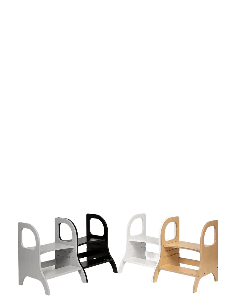Ette Tete - MIIMO® Adjustable Height Step Stool - lernturm - white - 5