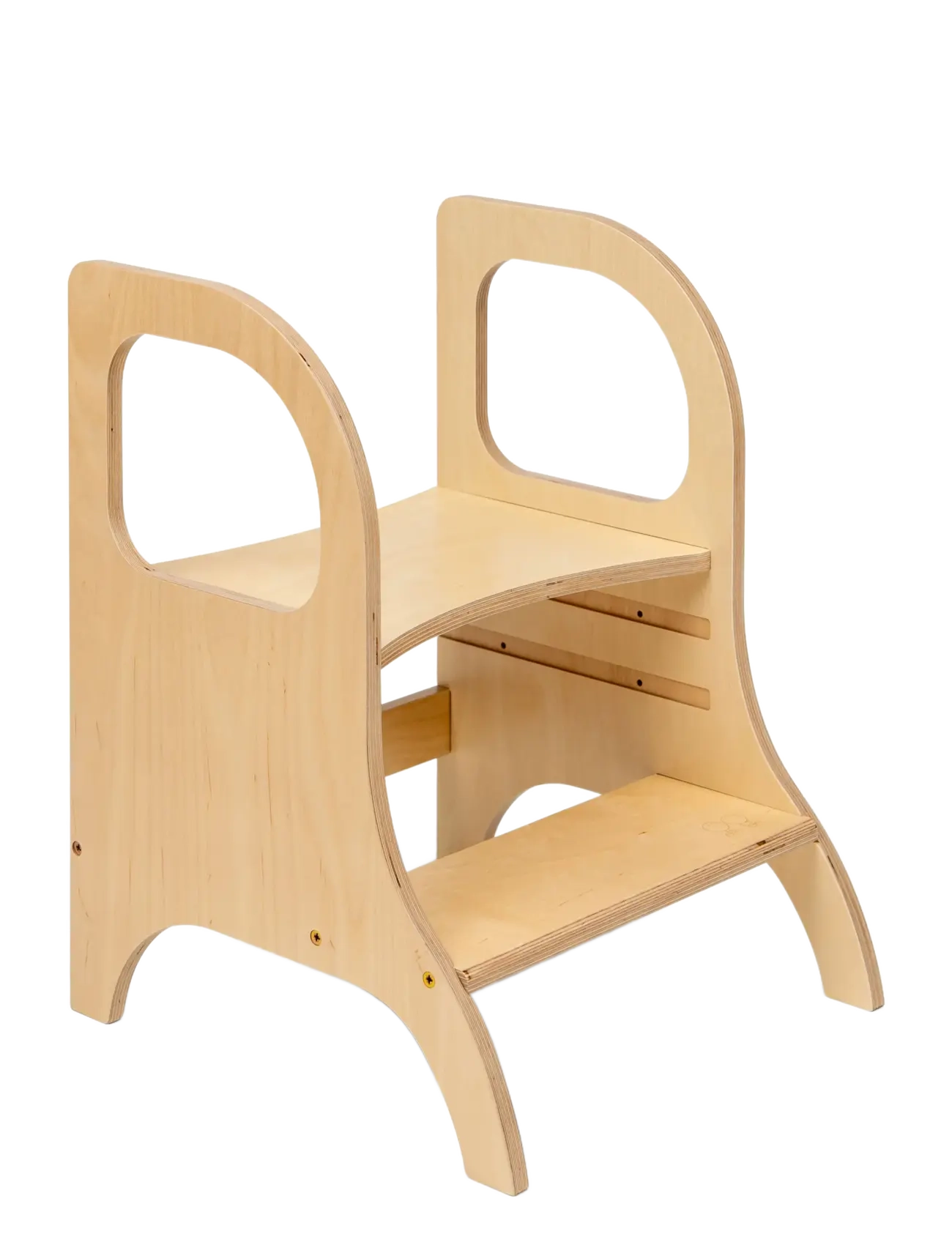 Ette Tete Miimo Adjustable Height Step Stool, 51X 40X 38 cm, Furniture, Beige - Motor Skills Kinder