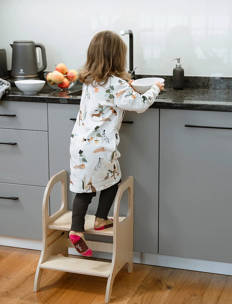 Ette Tete - MIIMO® Adjustable Height Step Stool - learning tower - wooden - 0