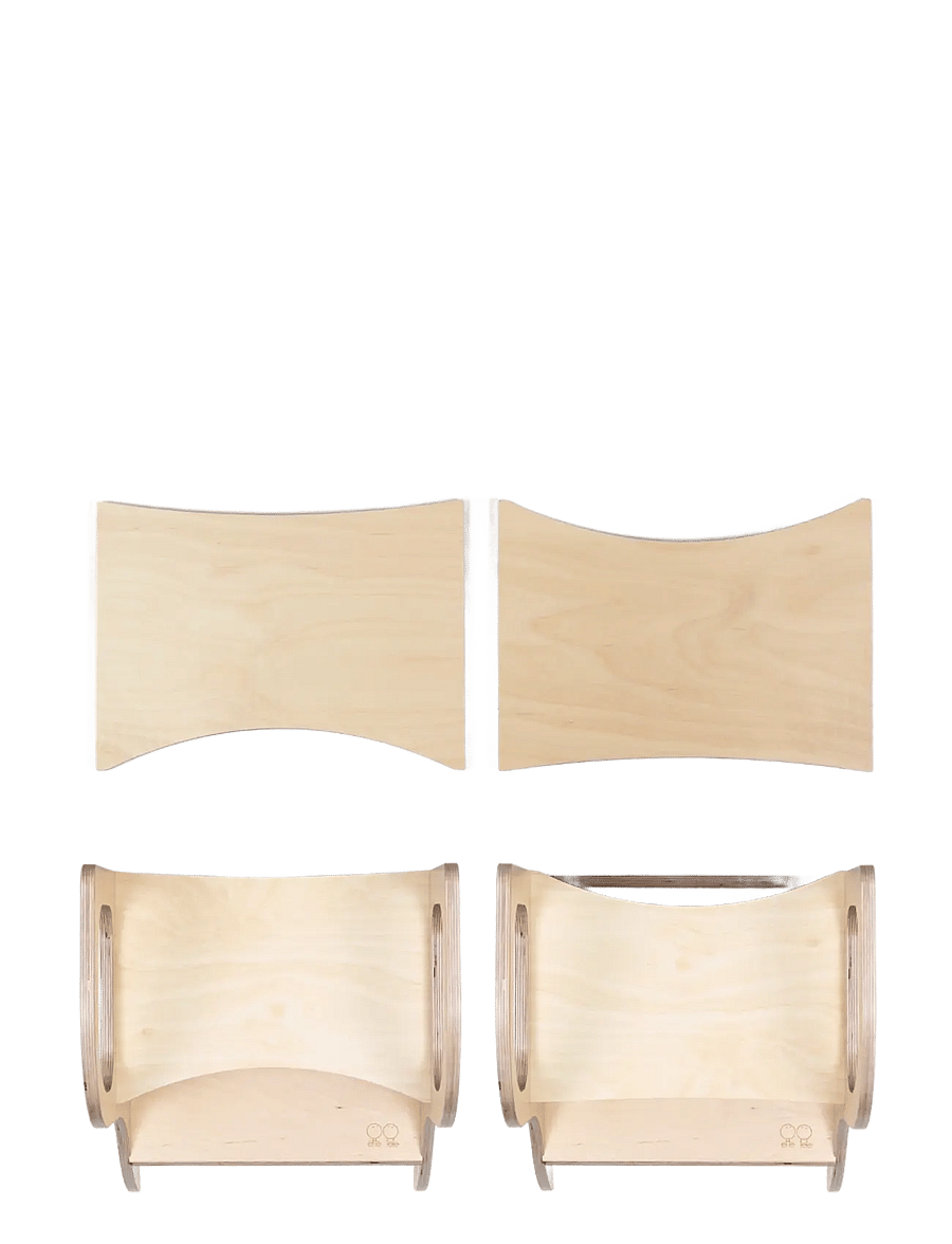 Ette Tete - MIIMO® Adjustable Height Step Stool - hjälpa till pallar - wooden - 4