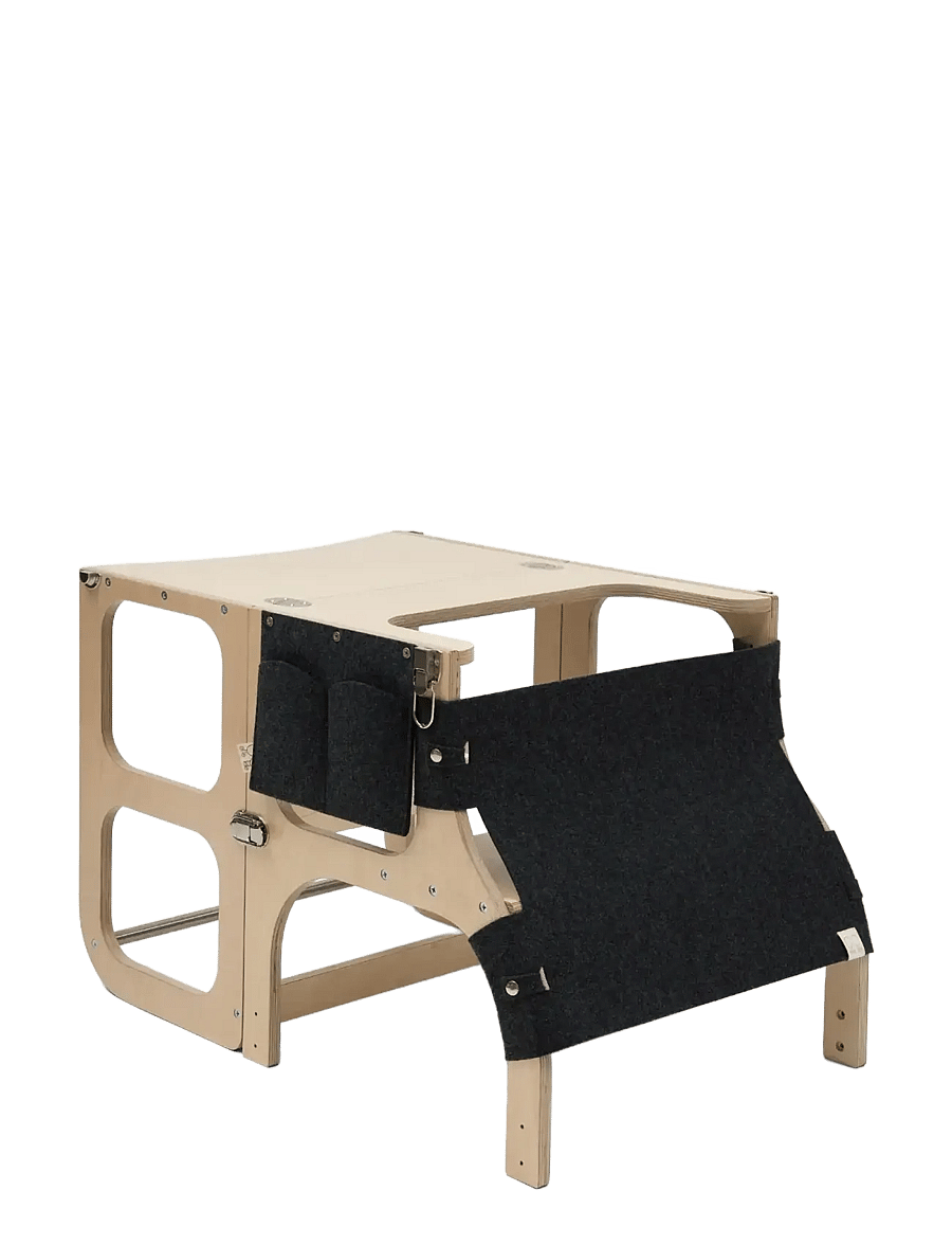 Ette Tete - STEP'n'SIT®, STEP UP Safety Net - læringsstårn - black - 2