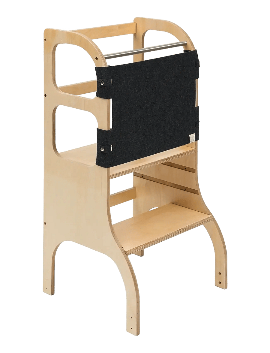 Ette Tete - STEP'n'SIT®, STEP UP Safety Net - læringsstårn - black - 5