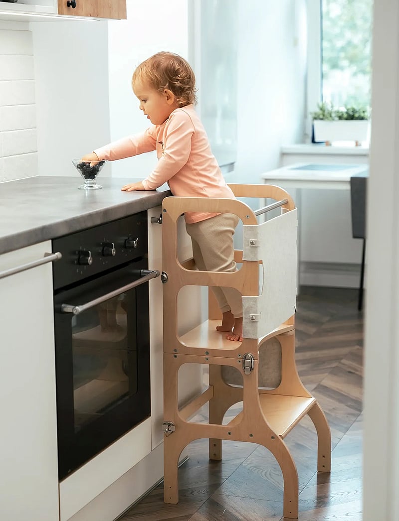 Ette Tete - STEP'n'SIT®, STEP UP Safety Net - oppimistorni - grey - 5
