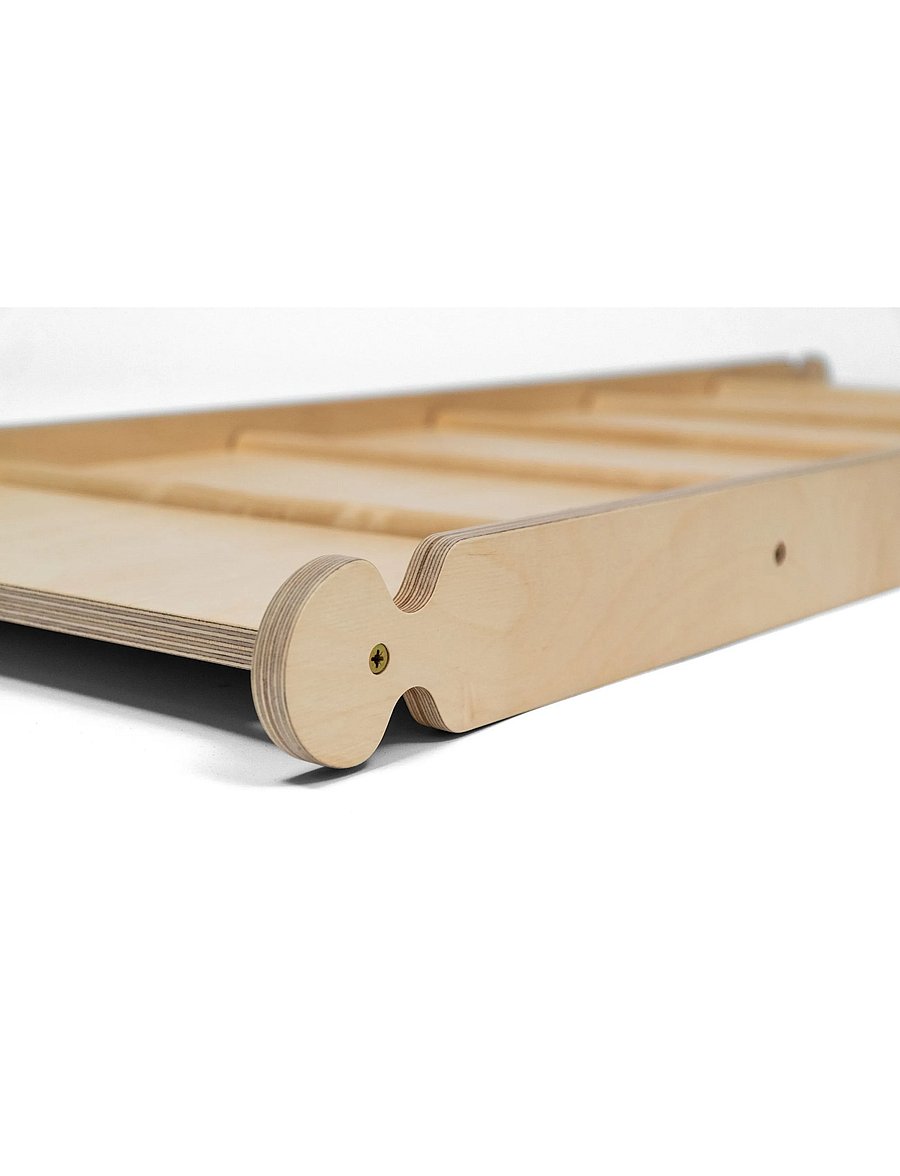 Ette Tete - Sliding / climbing double-sided Ramp for Ette Tete Climbing Frames - motoriske møbler - wooden - 5