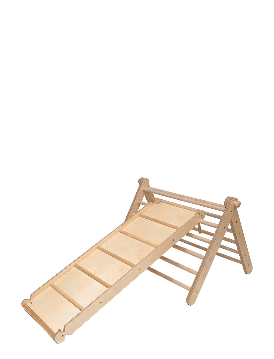 Ette Tete - SIPITRI® Climbing Frame - motoriske møbler - wooden / with a ramp - 2