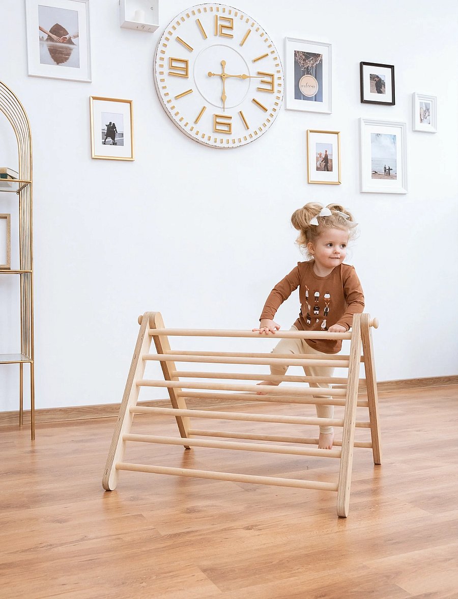 Ette Tete - SIPITRI® Climbing Frame - motoriska möbler - wooden / without a ramp - 0