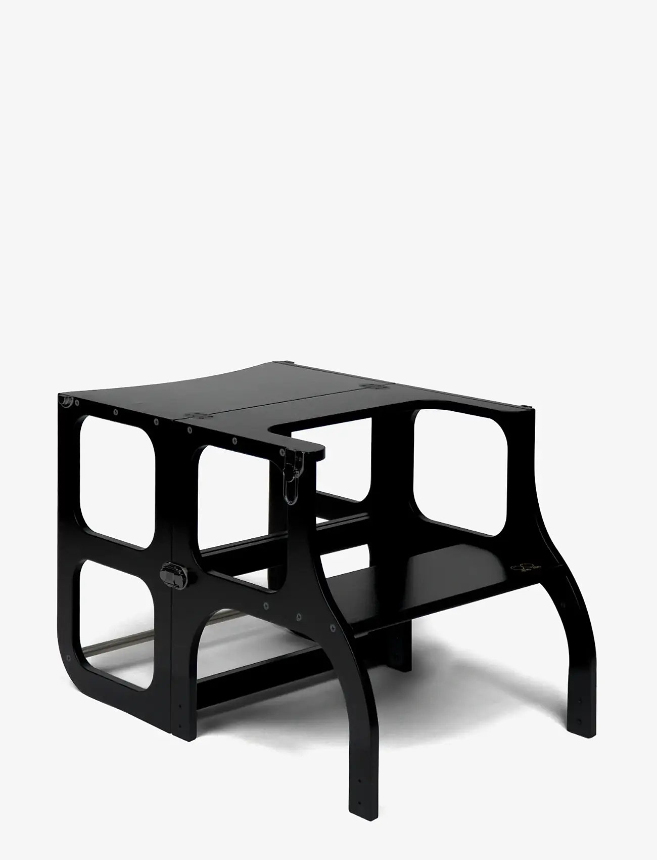 Ette Tete - STEP'n'SIT® Helper Tower - Table - læringsstårn - black/black - 2