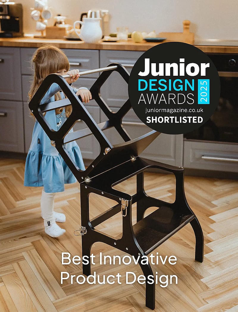 Ette Tete - Helper tower - table "Step'n'Sit" - hjälpa till pallar - black/black - 4