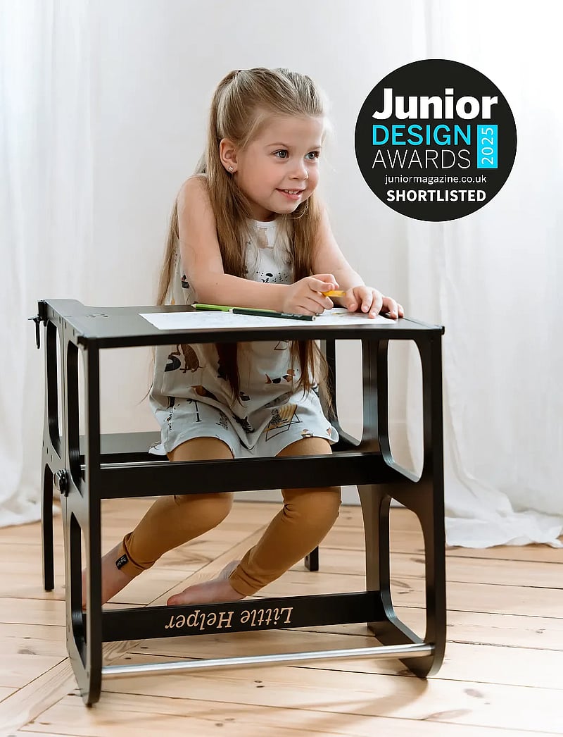Ette Tete - Helper tower - table "Step'n'Sit" - hjälpa till pallar - black/black - 5