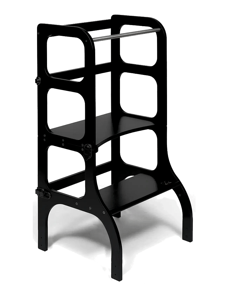 Ette Tete - STEP'n'SIT® Helper Tower - Table - læringsstårn - black/black - 3