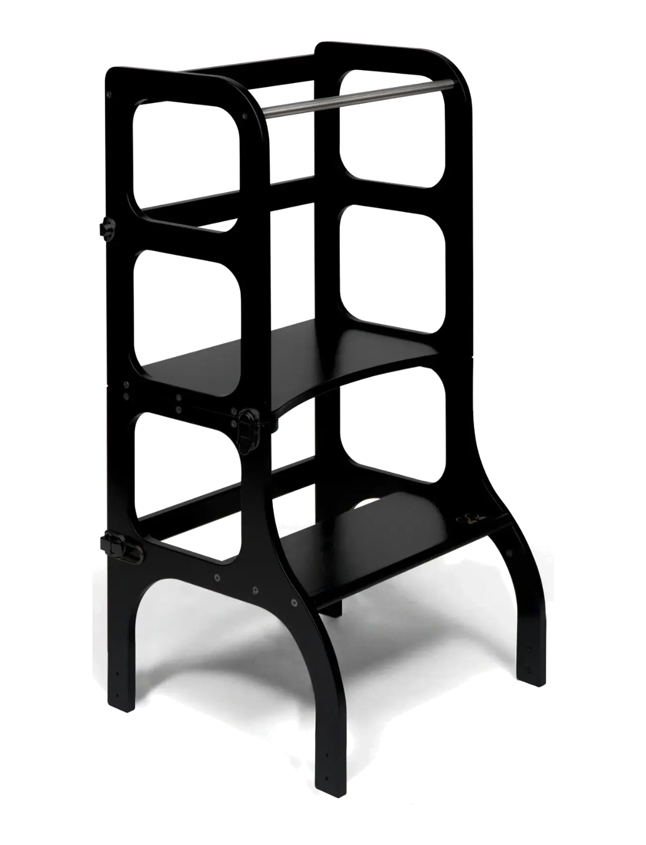 Ette Tete - STEP'n'SIT® Helper Tower - Table - læringsstårn - black/black - 3