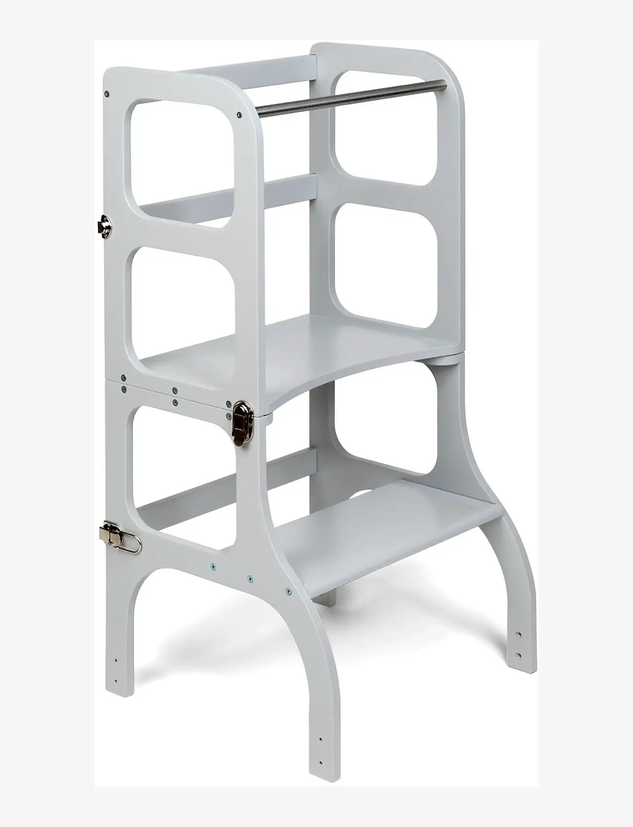 Ette Tete - Helper tower - table "Step'n'Sit" - hjälpa till pallar - grey/silver - 2