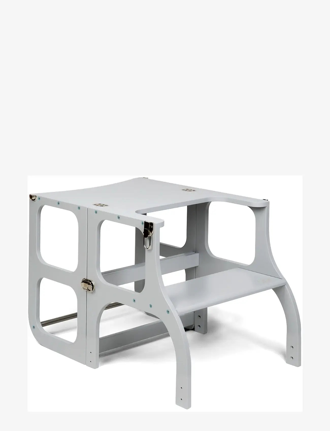 Ette Tete - Helper tower - table "Step'n'Sit" - hjälpa till pallar - grey/silver - 3