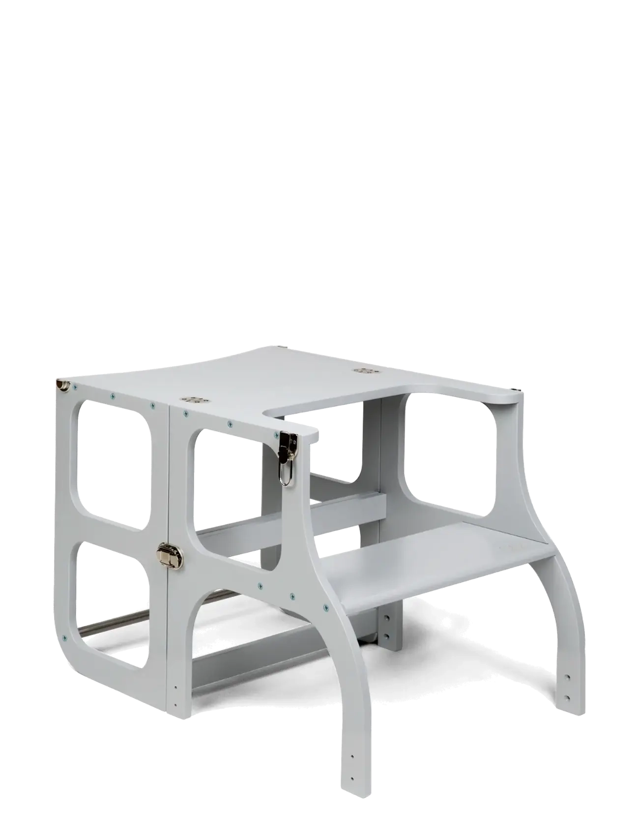 Ette Tete - STEP'n'SIT® Helper Tower - Table - læringsstårn - grey/silver - 3