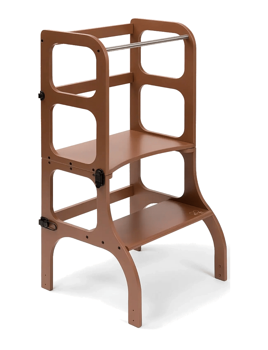 Ette Tete - STEP'n'SIT® Helper Tower - Table - leertoren - mocha - 2