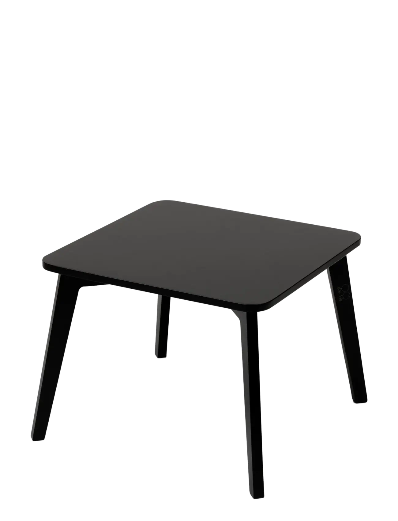 Ette Tete Tulla Dual-Height Table, Tables, Sort, Str: LONG LEGS