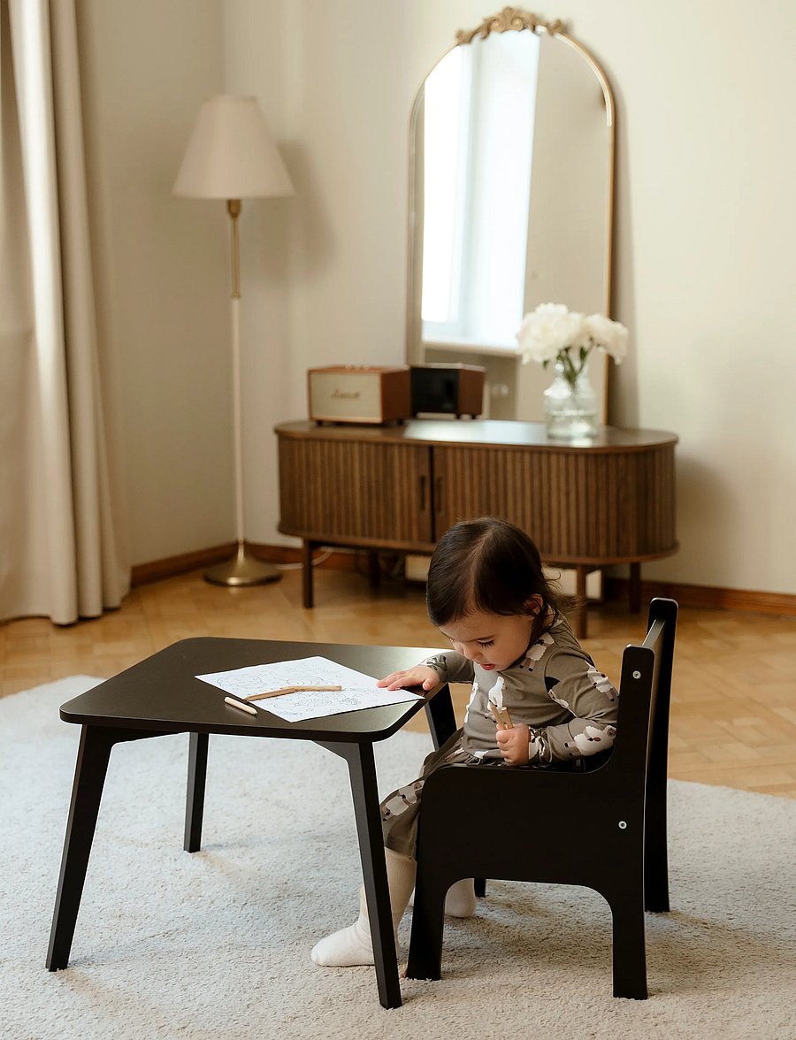 Ette Tete - Tulla Dual-height table - bord - black - 2