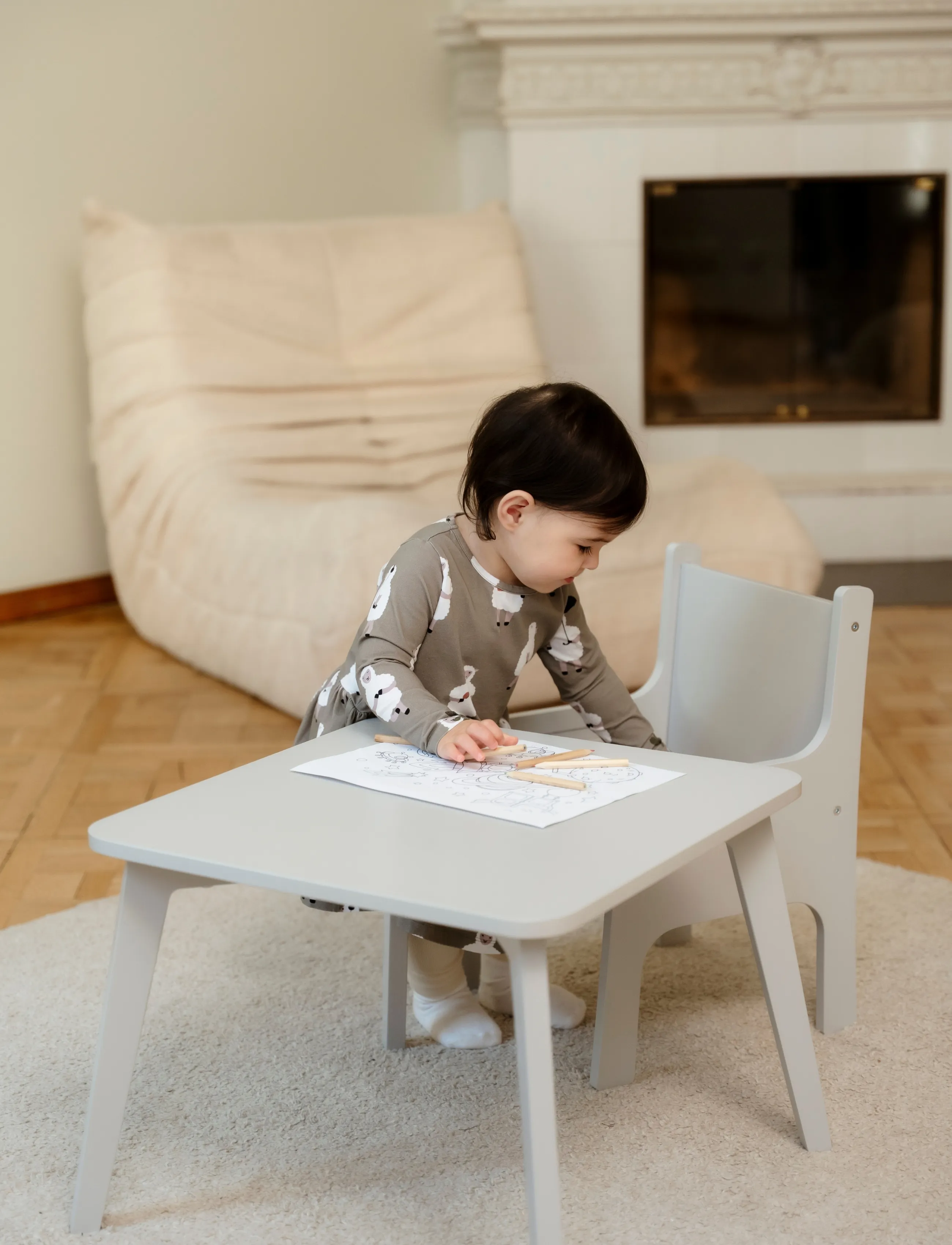 Ette Tete - Tulla Dual-height table - tische - grey - 2