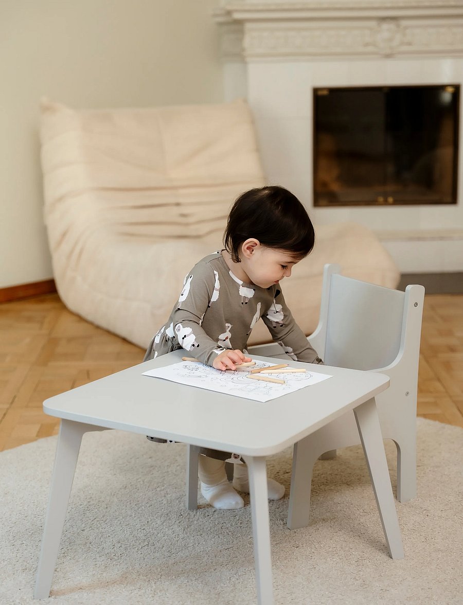 Ette Tete - Tulla Dual-height table - tische - grey - 2