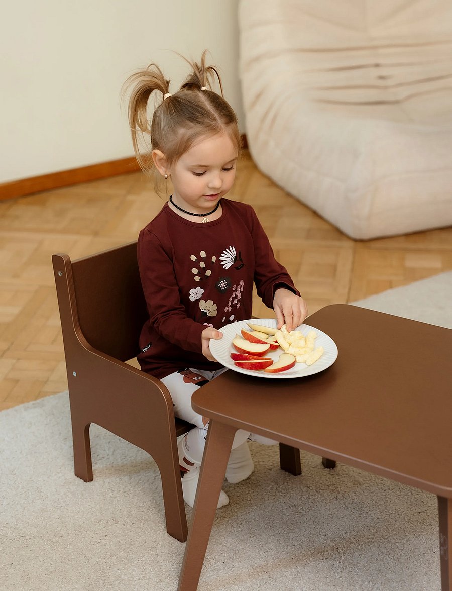Ette Tete - Tulla Dual-height table - tische - mocha - 2