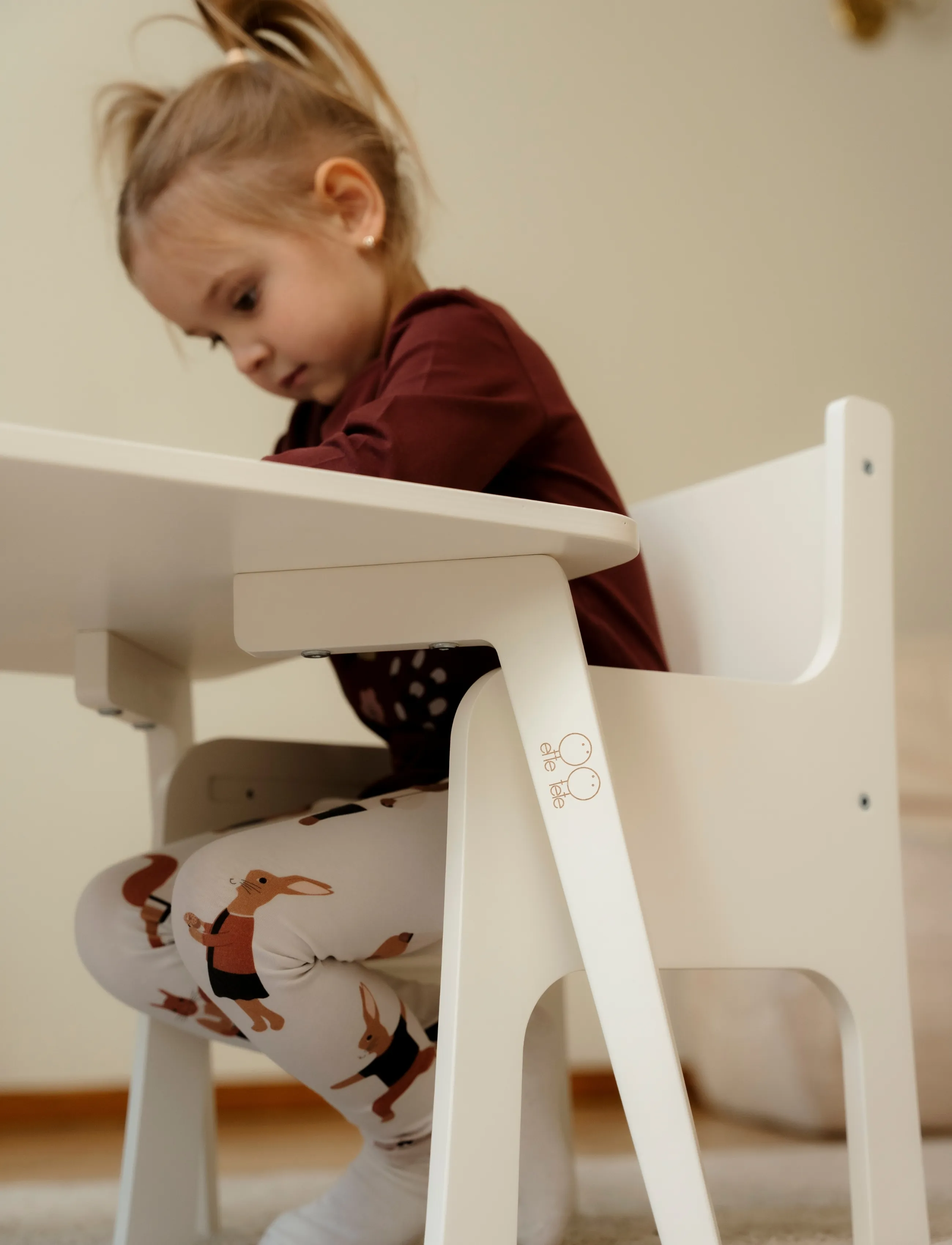 Ette Tete - Tulla Dual-height table - tische - white - 2