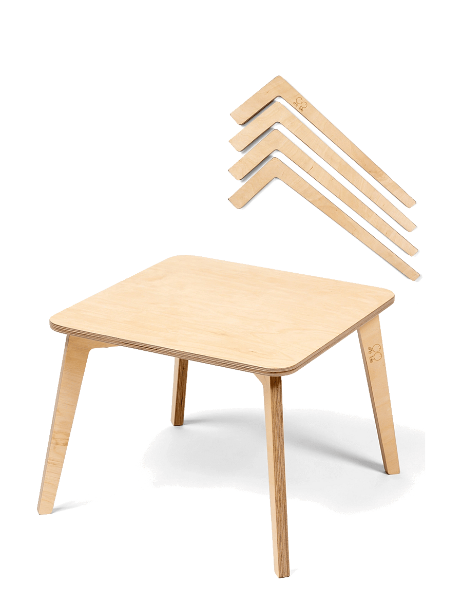 Ette Tete - Tulla Dual-height table - lauad - wooden - 1
