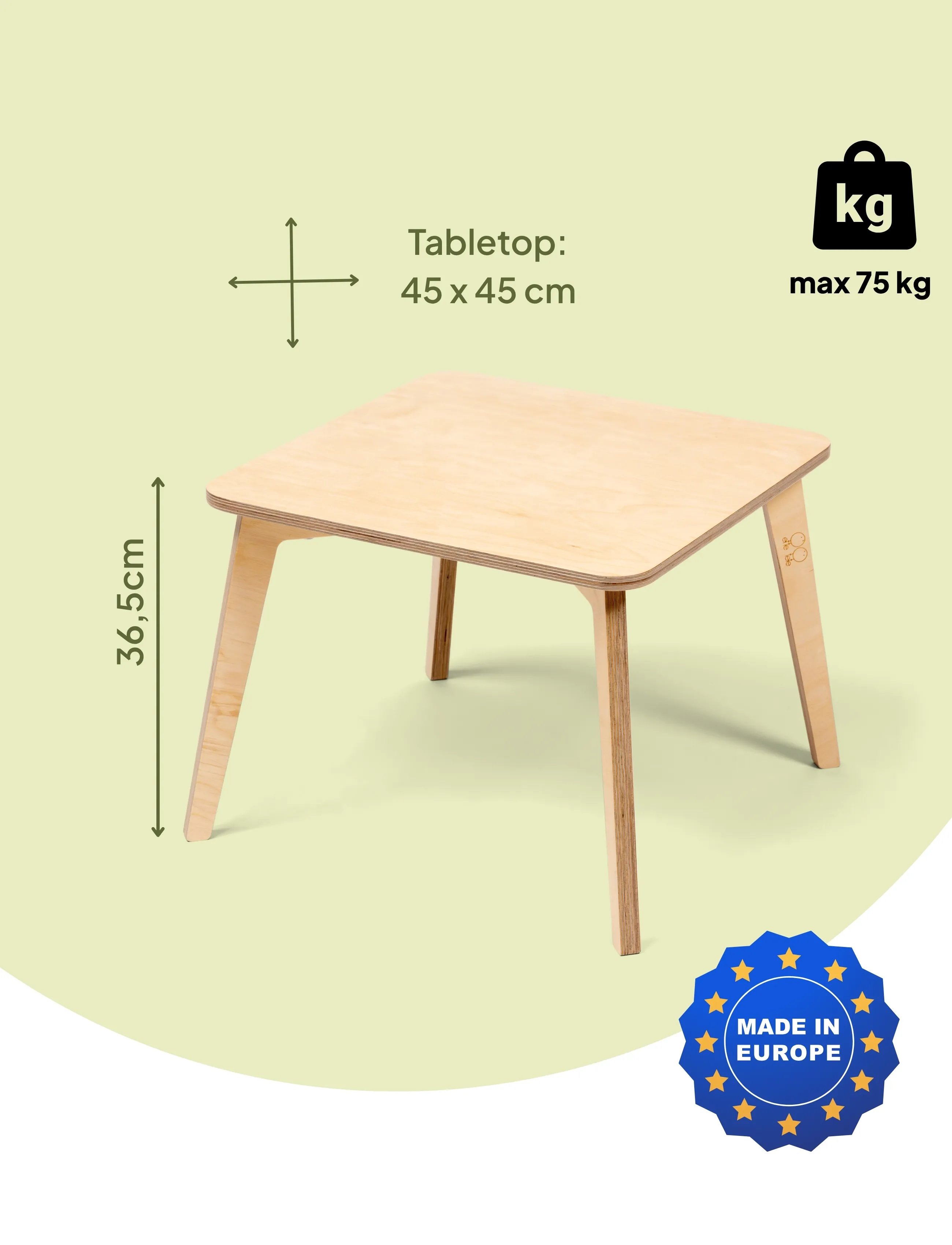 Ette Tete - Tulla Dual-height table - tische - wooden - 3