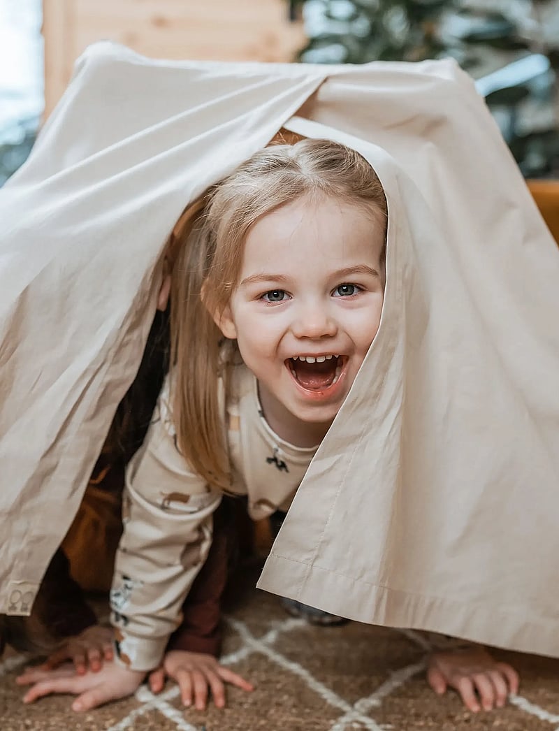 Ette Tete - Play tent for climbing frame Fipitri, sand / beige - motoriska möbler - beige - 2