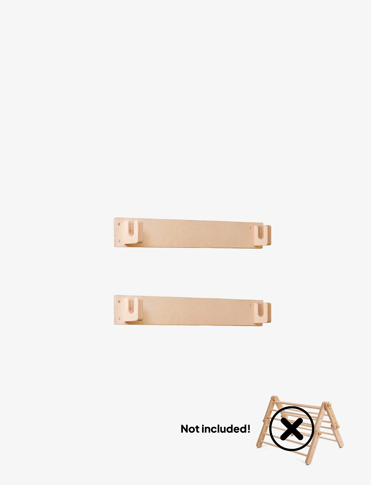 Ette Tete - Frame-to-Wall Kit for Ette Tete climbing frames - outdoor spiele & sport - wooden - 2