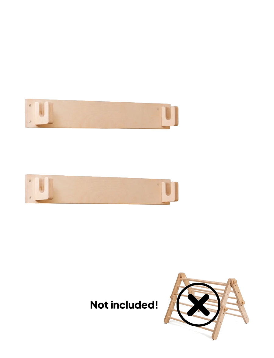 Ette Tete - Frame-to-Wall Kit for Ette Tete climbing frames - möbel für die motorik - wooden - 2