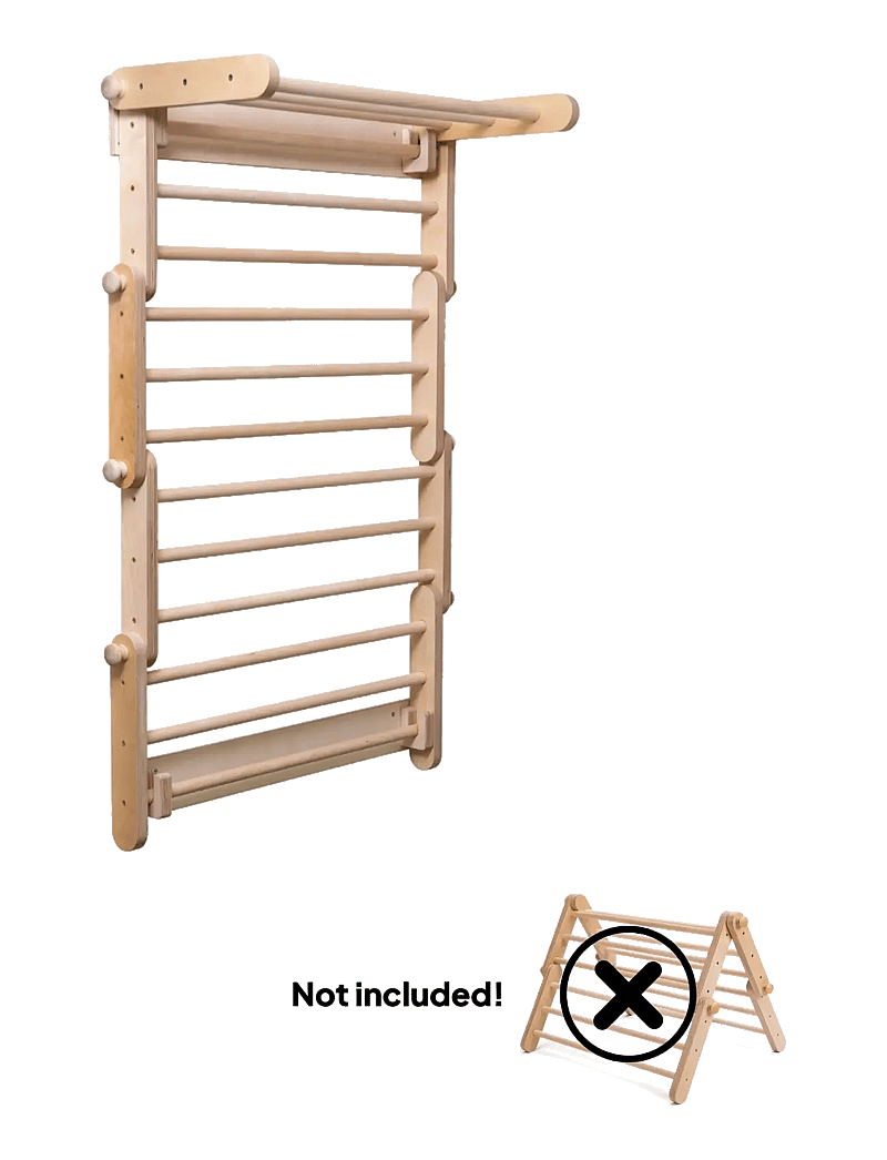 Ette Tete - Frame-to-Wall Kit for Ette Tete climbing frames - outdoor spiele & sport - wooden - 3