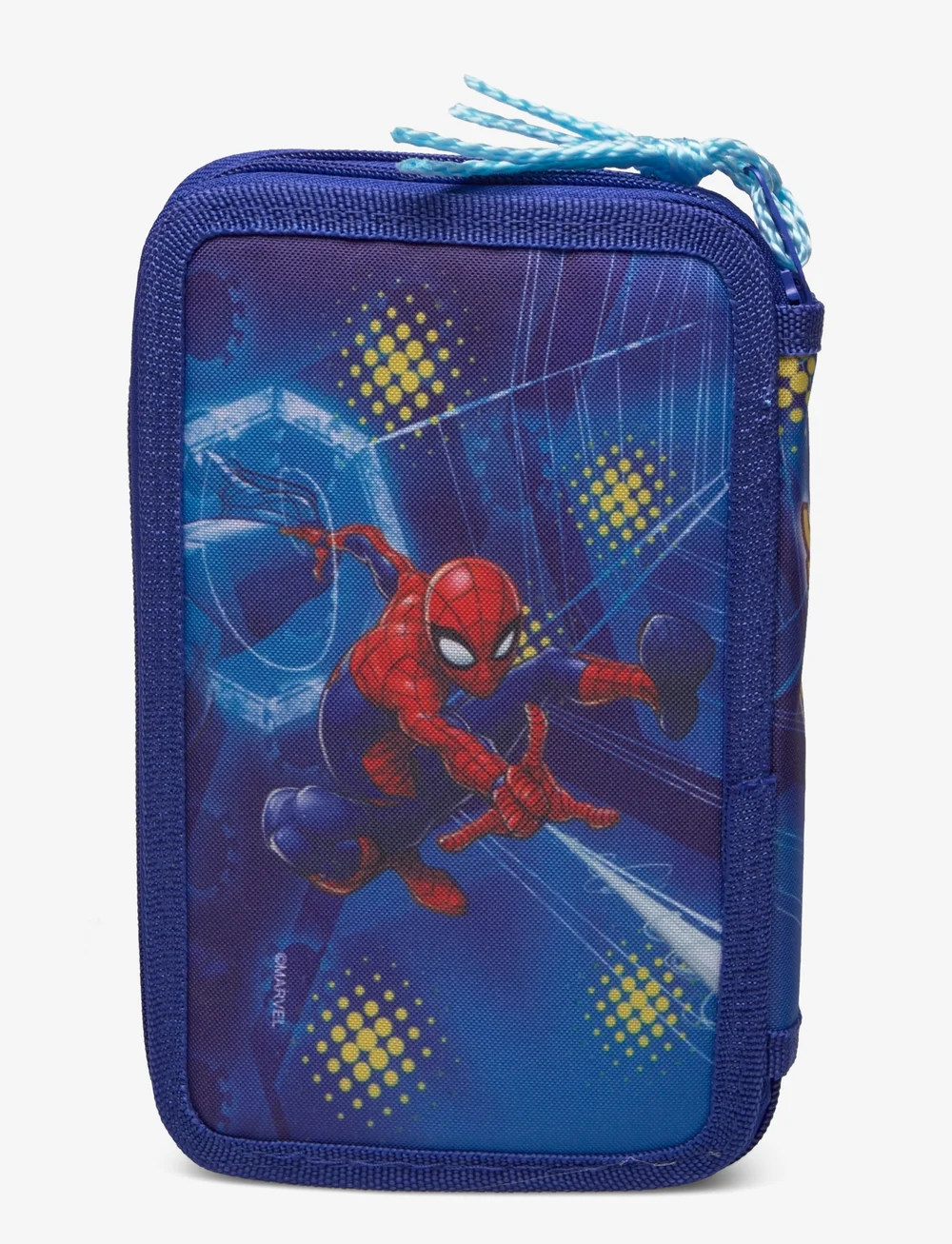 Spider-man - SPIDERMAN, filled double pencil case - federmäppchen - blue - 1